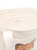 Maison Kitsune` -Einkaufstasche mit Druck