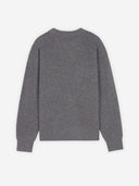 Maison Kitsune` Fox Patch geripptes Strickspringer