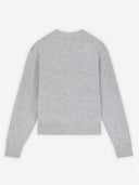 Maison Kitsune` Bold Fox Head Cardigan With Embroidery