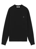 Maison Kitsune` Regular Sweater With Fox Head Patch In Lambswool