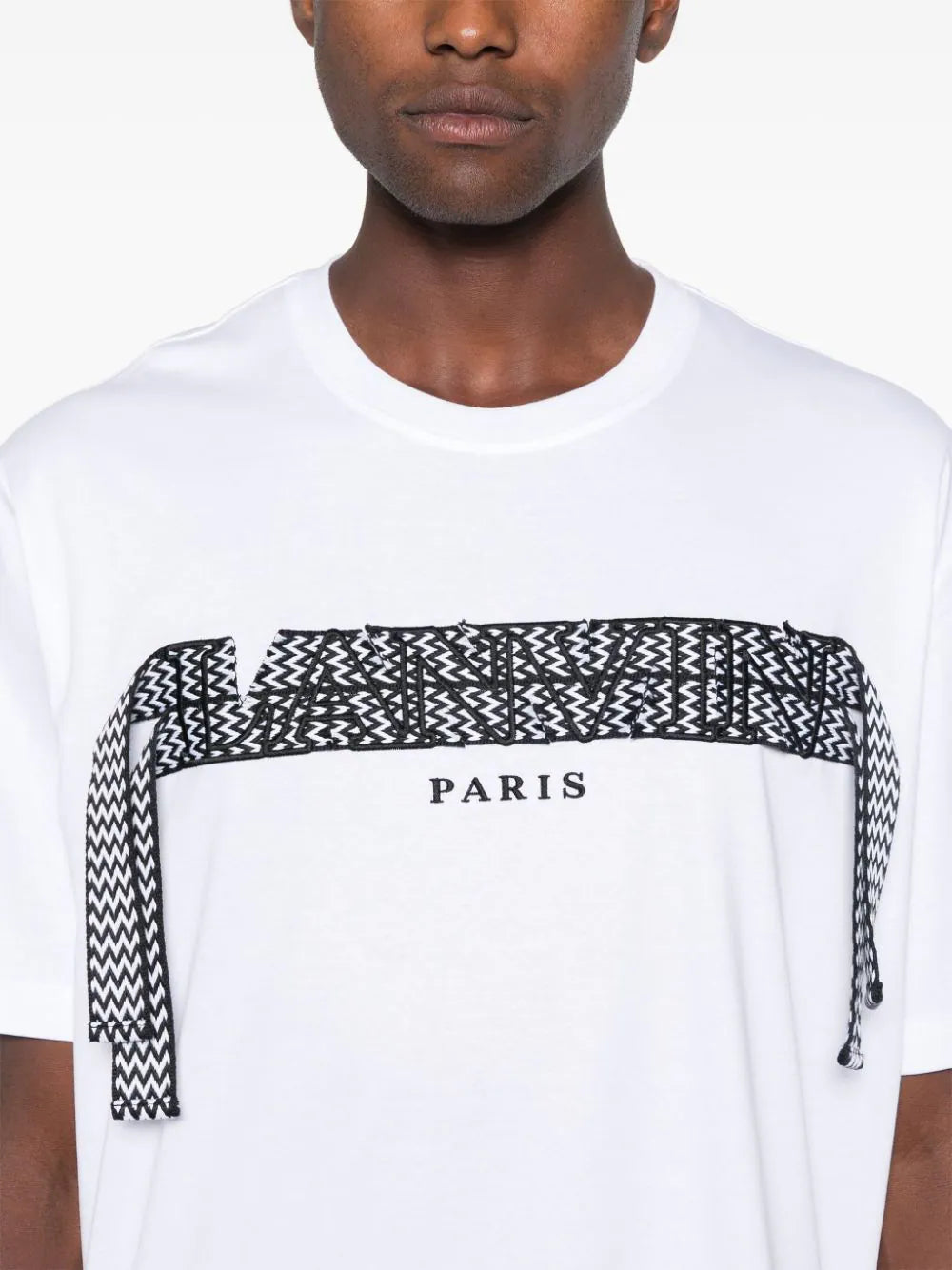 T-shirt en dentelle Lanvin Curb