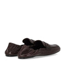 Guglielmo Rotta Satinbrauner Loafer