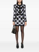 Balmain checkte Jacke