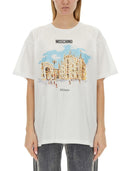 Moschino T Shirt With Logo