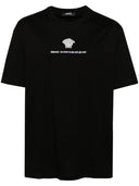 Versace T Shirt With Medusa Milano Embroidery