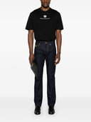 Versace T Shirt With Medusa Milano Embroidery