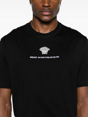 Versace T Shirt With Medusa Milano Embroidery