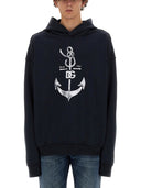 Dolce & Gabbana sweatshirt med Navy -tryk