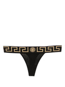Versace Greek Key Edge Thong
