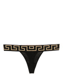 Versace Greek Key Edge Thong
