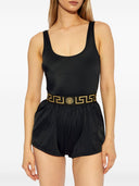 Versace Short Shorts With Greca Border
