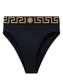 Versace Greca Border High Waisted Bikini Briefs