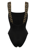 Versace One Piece Swimsuit With Greca Border