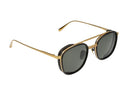 Lunettes de soleil Linda Farrow LFL1558 VARO C1 GOLLE JAUNE / GOLD LUMIR / 21/145