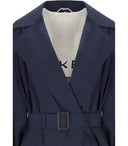 Max Mara Weekend Fatto Blue Trench Coat
