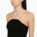 Khaite Black Ribbed Jericho Top