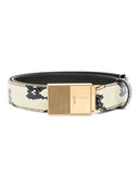 Khaite Snakeskin Effect Belt