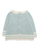 Paz Rodriguez Knit Newborn Sweater "Ruise�Or"