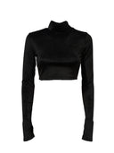 Gcds gcds svart sammet topp