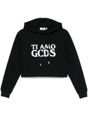 Gcds Ti Amo Cropped Hoodie