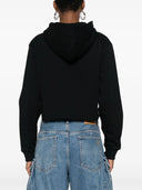 Gcds Ti Amo Cropped Hoodie