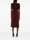 Stella Mccartney Midi Dress With Draped Cape