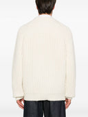 Drole De Monsieur Le Maille Tressée Slogan Sweater