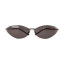 BB0350S solbriller Balenciaga metal sort