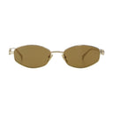 Lunettes de soleil GG1802S GUCCI Metal Gold