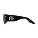 Gafas de sol BB0395S Balenciaga Acetato Negro