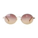 Ch0326s Sunglasses Chloé Metal Gold