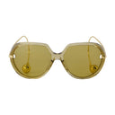 Bv1436s Sunglasses Bottega Veneta Metal Yellow