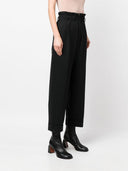 Parosh Parosh Paperbag Waist Straight Leg Trousers