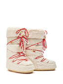 Botas de bota de luna botas de nieve en piel sintética