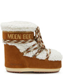 Moon Boot Shearling Lace Up Boots