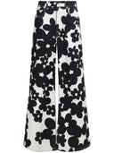 Pantalon Marni évasé avec imprimé floral