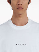 Maglietta Marni Cotton con stampa logo