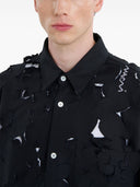 Marni Black Perforated Shirt