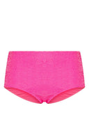 Parosh Sequined High Waisted Bikini Bottoms