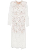 Zelfportret Midi -jurk met decoratie