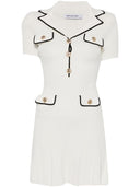 Vestido acanalado de autorretrato