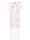 Self Portrait Floral Midi Dress