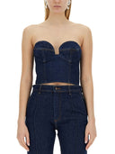 Magda Butrym Top A Corsetto