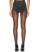 Wolford X Etro Wolford X Etro Short Shorts With Lurex Jacquard Effect