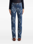 ETRO Jeans con efecto Jacquard