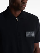 Balmain Polo Shirt With Logo Embroidery