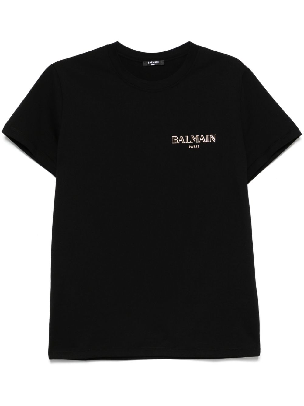 Balmain T Shirt With Gel Logo