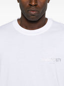 Balmain T Shirt With Gel Logo