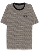 Balmain Pb Labyrinth Jacquard T Shirt