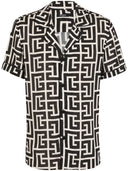 Camicia a maniche corta balmain